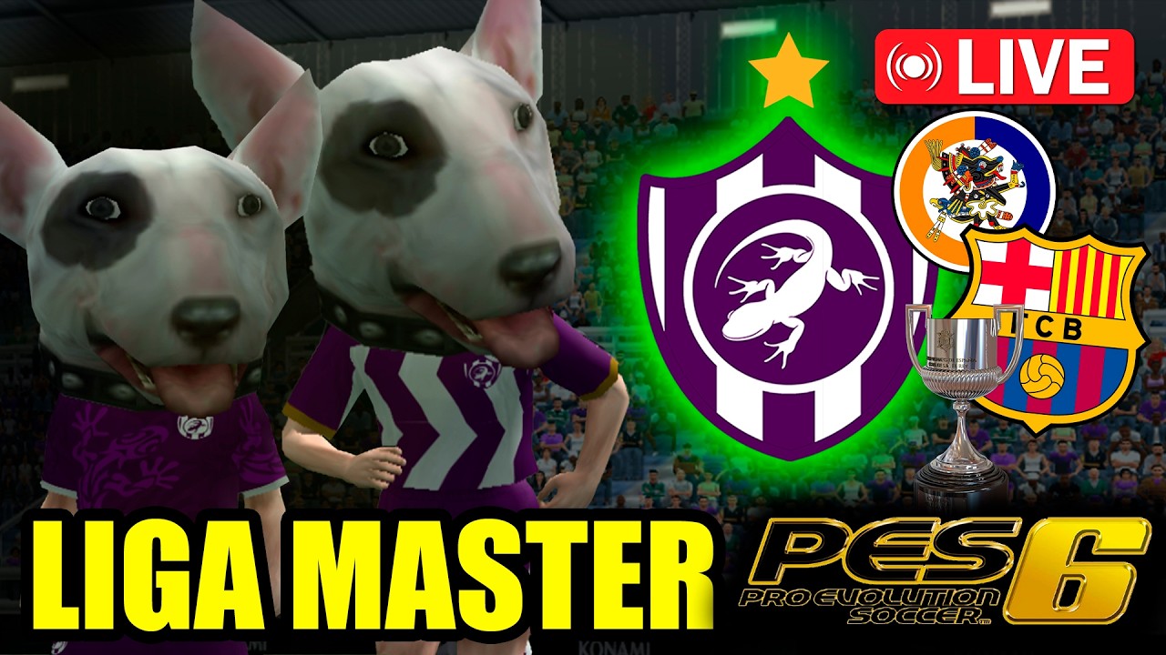 Salamandra FC en VIVO - Liga Master PES 6 ⚽✨ #2