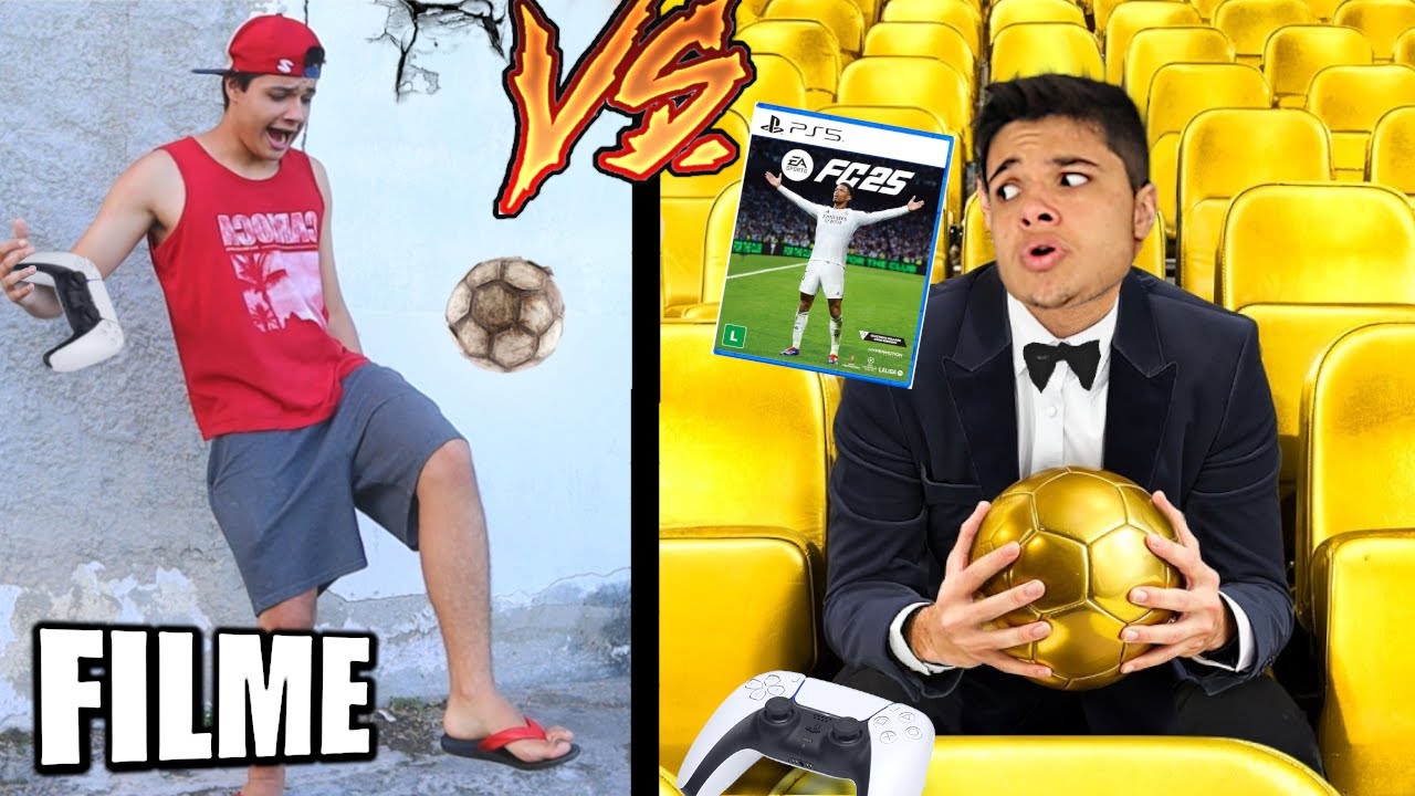 FILME COMPLETO RICOS VS POBRES JOGANDO FIFA !