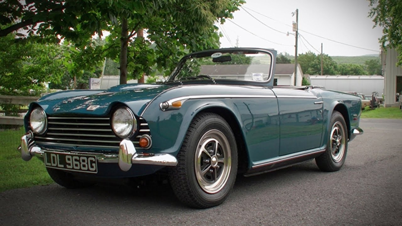 1968 Triumph TR5 Restoration Project