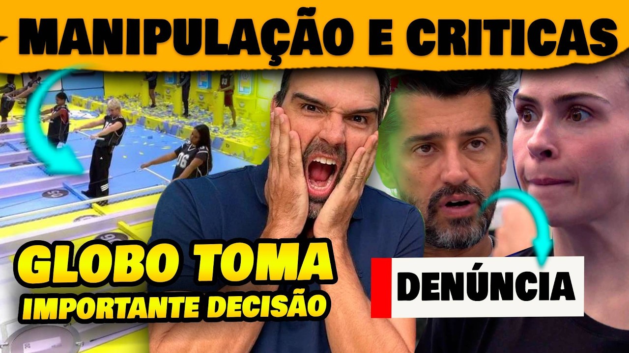 🚨 Globo toma importante decisão após grave acusação e denúncia de manipular o BBB26