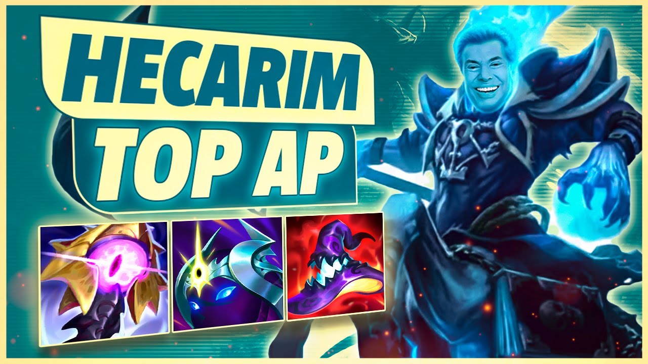 HECARIM TOP FULL AP | ESSA TEVE R4G3, NÃO CONSEGUI ME SEGURAR!! | MEC
