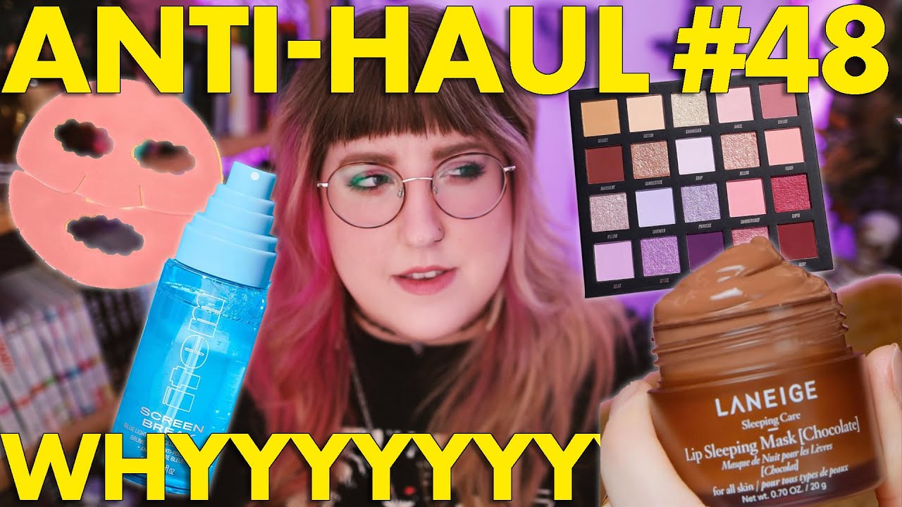 ANTI-HAUL #48  |  Item Beauty's Blue Light Snake Oil and a Bologna Mask?