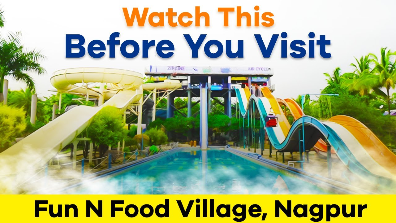Fun N Food Village | Best Place to visit near Nagpur | Trip to  the Largest Water and Amusement Park