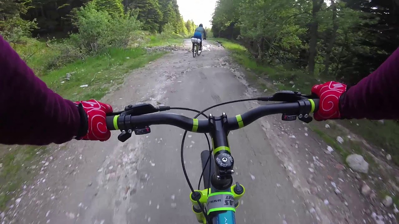 Uludağ Zirveden İniş / GO Pro Hero + Testi , Kron XC 300 HD(Hidrolik Disk Fren) Test Sürüşü