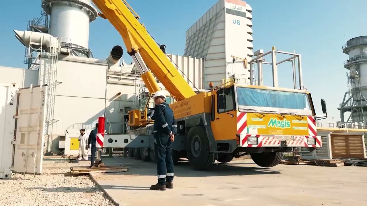 محطة كهرباء الخيرات الغازية صرح من صروح مدينة الحسين ع  كربلاء المقدسة.