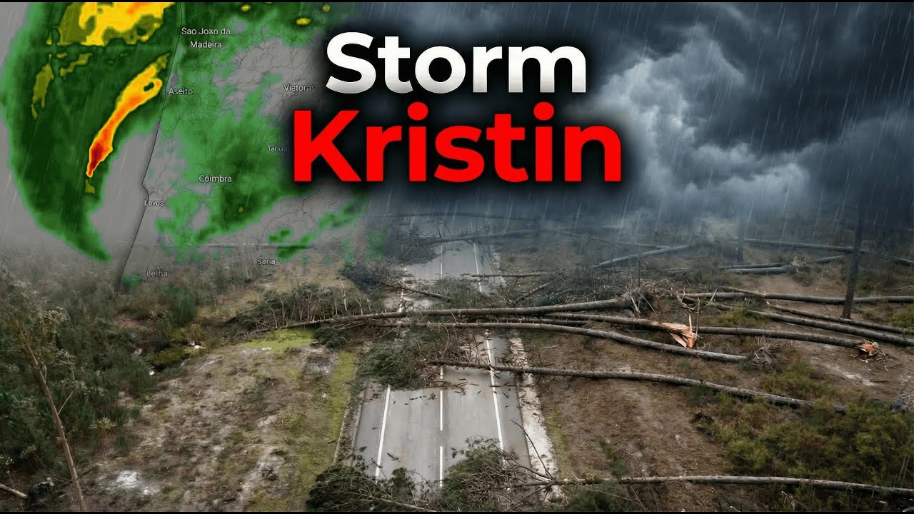 Storm Kristin: The 178 km/h 