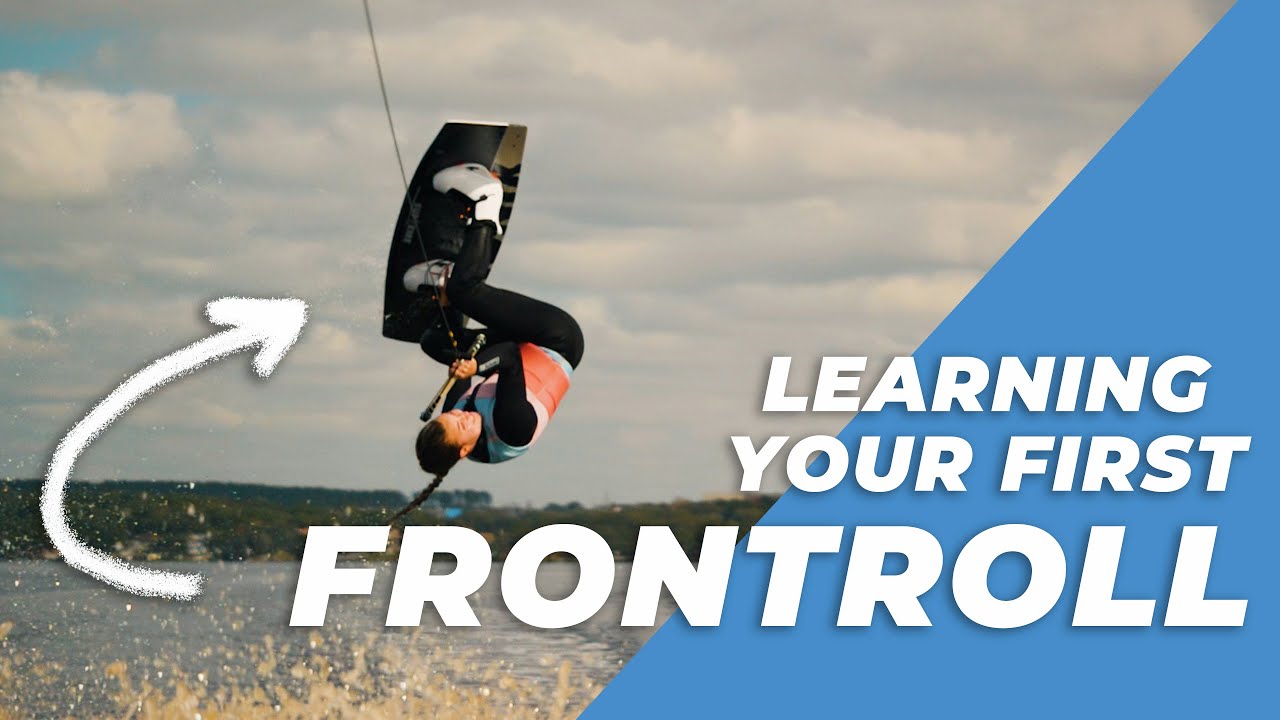 Learning a Frontroll on a Wakeboard | Invert Trick Tutorial