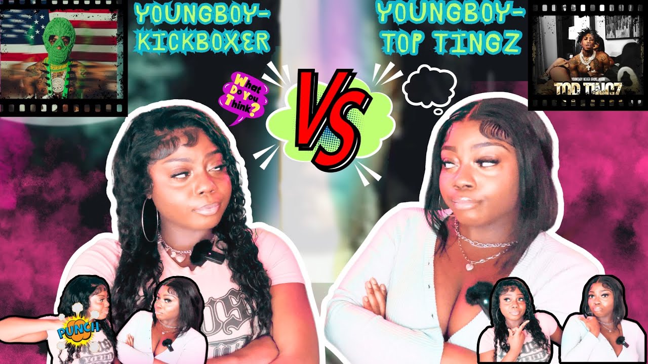 KAREN&SHARONFILMS🎬 React To NBA YOUNGBOY-KICKBOXER & TOP TINGZ |What's BETTER👀|🫢MUST WATCH‼️👊🏽🔝