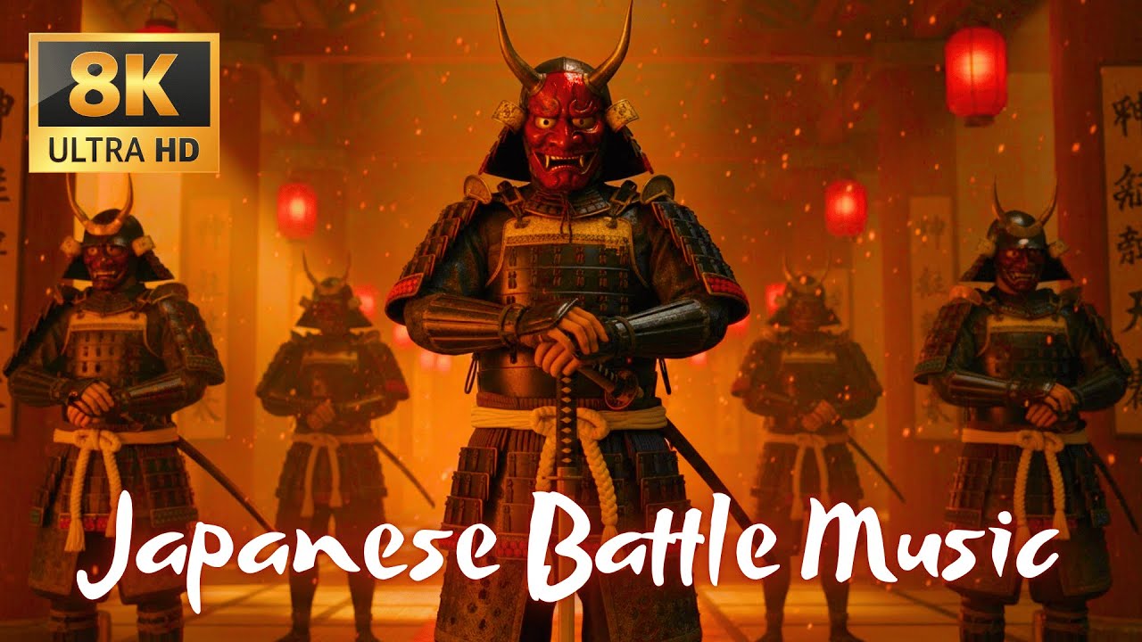 Battle Music of the Samurai Warriors | A Symphony of Katana and Soul Rage Mode