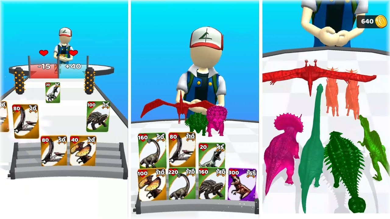 MAX LEVEL in Dino Card Master Game!