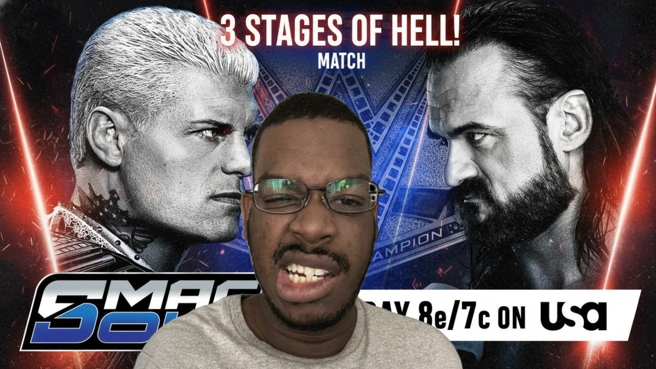 LIVE! WWE Smackdown Watch Along! | (1/9/26) | Cody Rhodes vs. Drew McIntyre! 3 STAGES OF HELL MATCH!