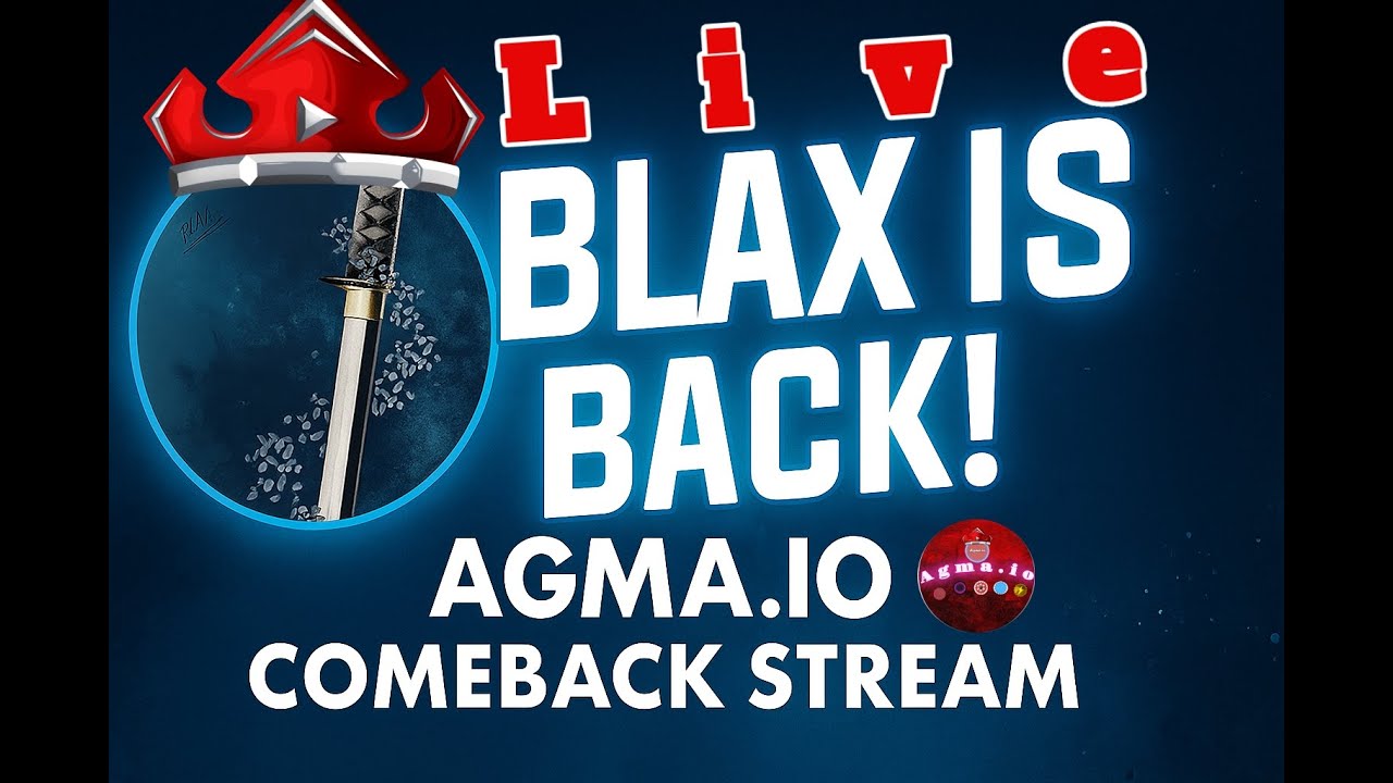 AGMA.IO COMEBACK  LIVESTREAM WITH SUBS & GIVEAWAYS!