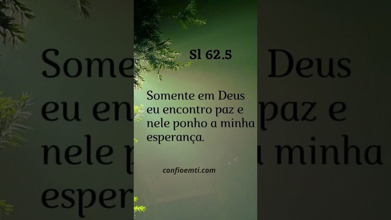 A verdadeira esperança vem do Senhor