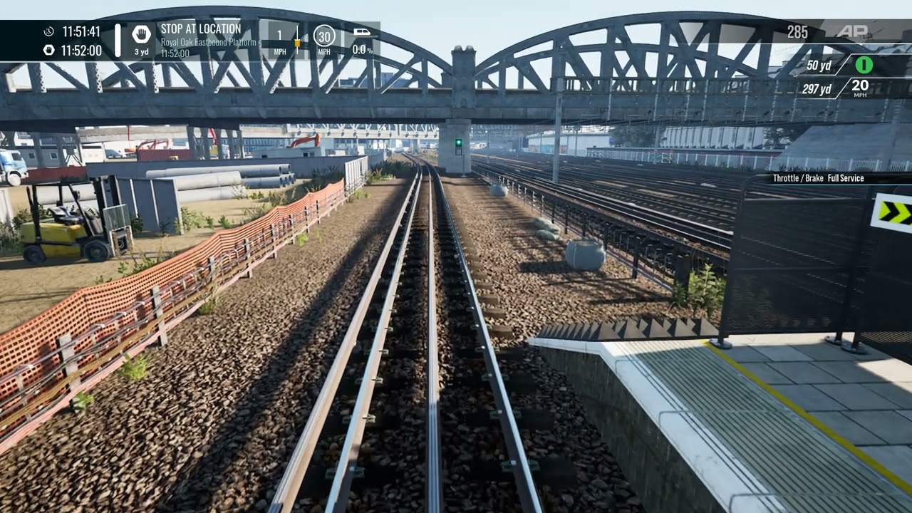 Train sim world GWE remaster Westbourne Park to Padd on the Hamm & city Line  Class 484