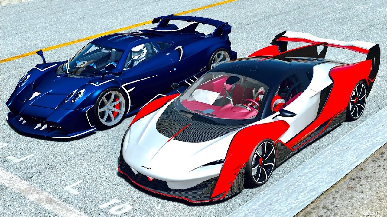 McLaren Sabre vs Pagani Imola at Monza GP
