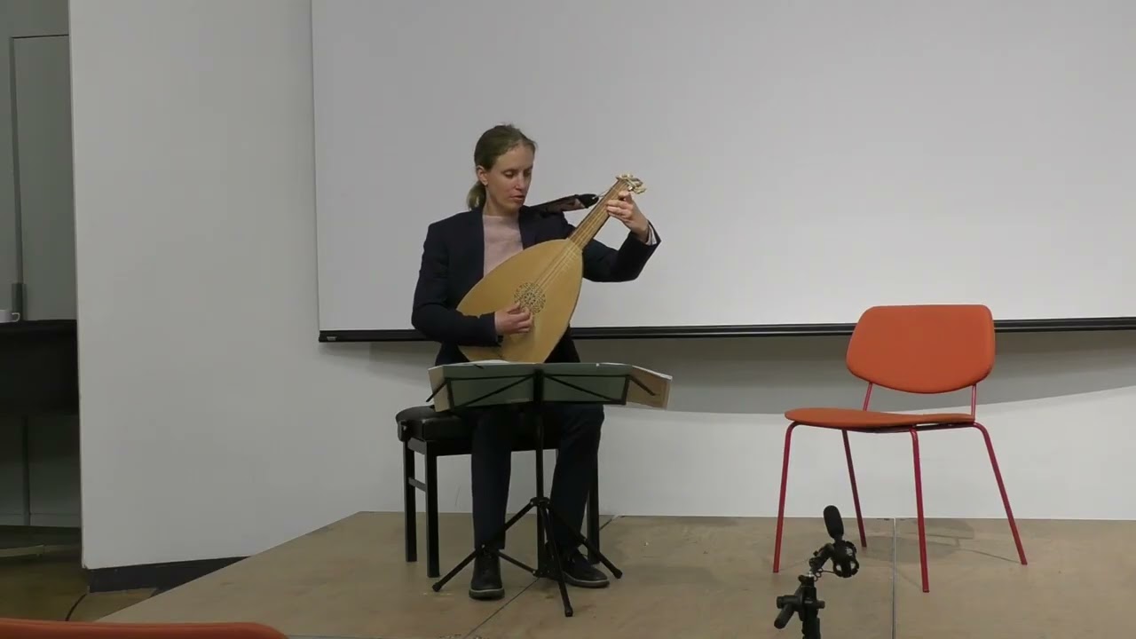 Christine Gebs Lute mini-recital excerpt