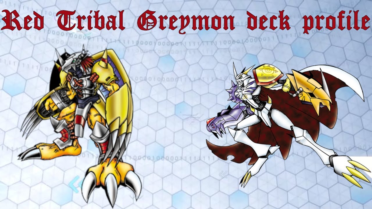 Red Tribal Greymon deck profile April 2022