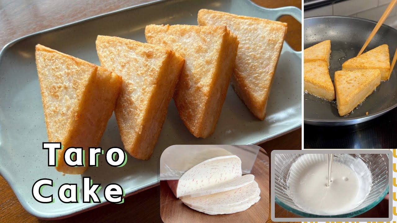 Hometown Taro Cake【My Mom's Recipe】