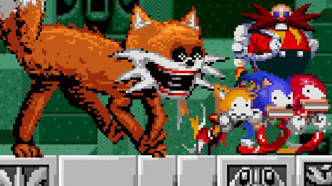 Shin Tails VS Team Sonic