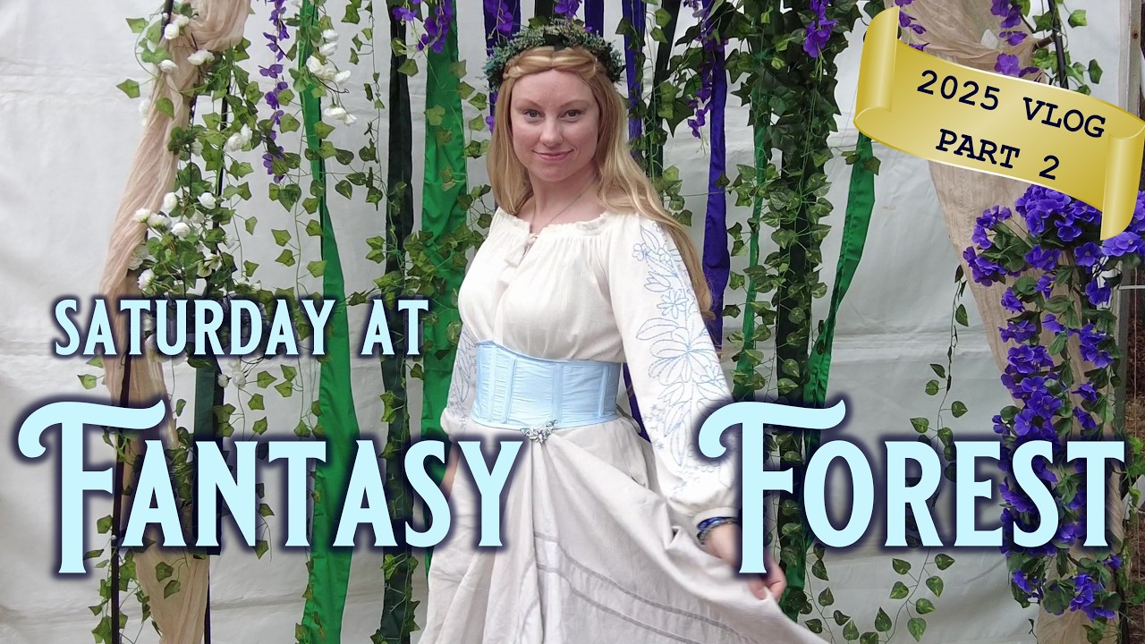Fantasy Forest Festival 2025| Saturday Vlog (part 2) at Historic Sudeley Castle