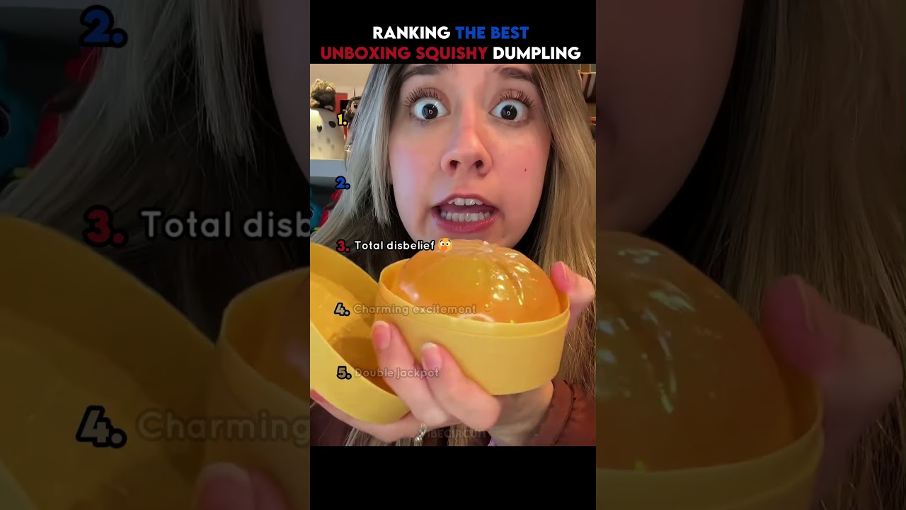 Ranking The Best Unboxing Squishy Dumpling