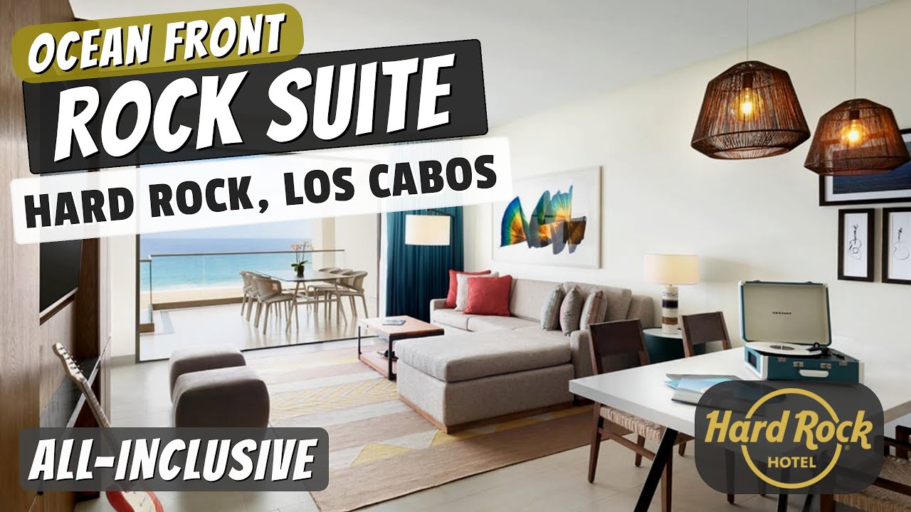 Rock Suite Platinum Oceanfront | Hard Rock Hotel, Los Cabos | 4K Walkthrough Tour | 2020
