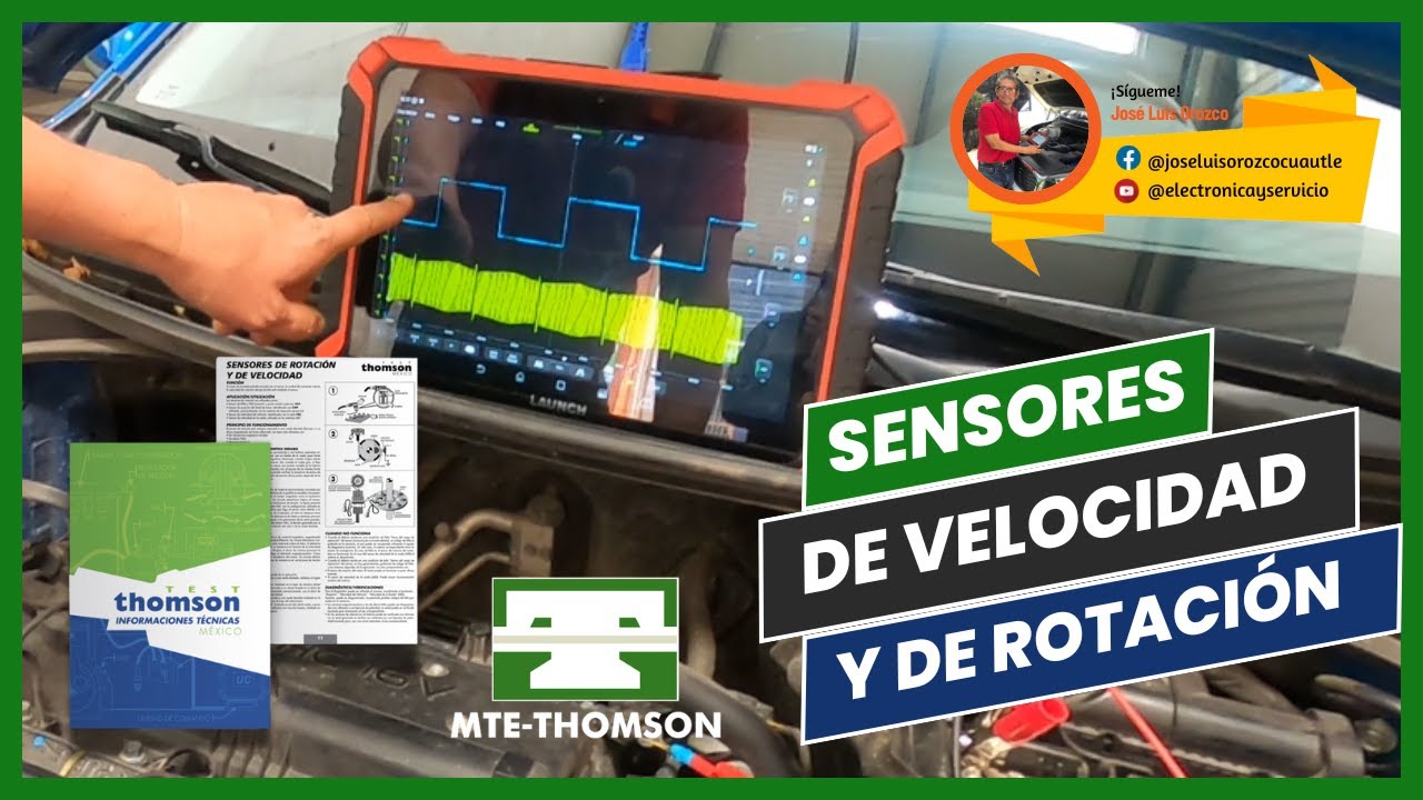 Sensores de velocidad y rotaci&oacute;n