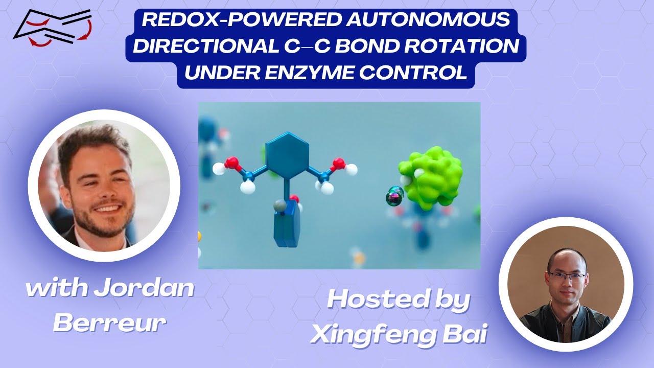 Автономное направленное вращение связей C–C под контролем фермента с помощью окислительно-восстан...