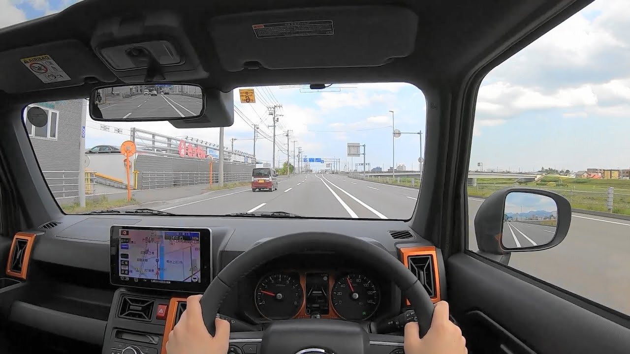 【Test Drive】2020 DAIHATSU TAFT Turbo 660cc 4WD - POV Drive