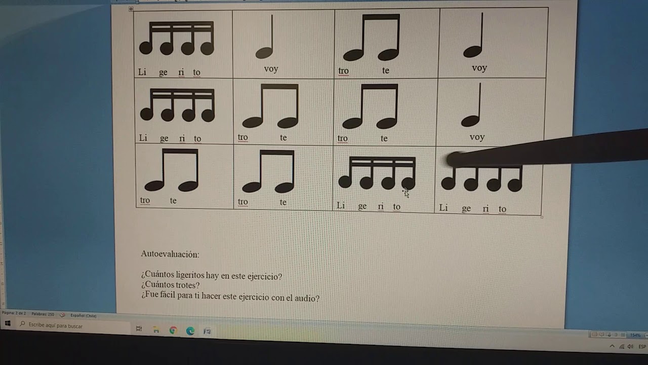 Ejercicio básico ( trote,ligerito,voy)