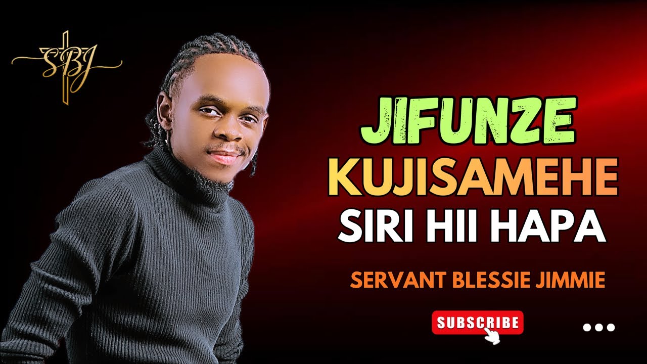 🔴 LIVE: USIACHE KUJISAMEHE || Servant Blessie Jimmie