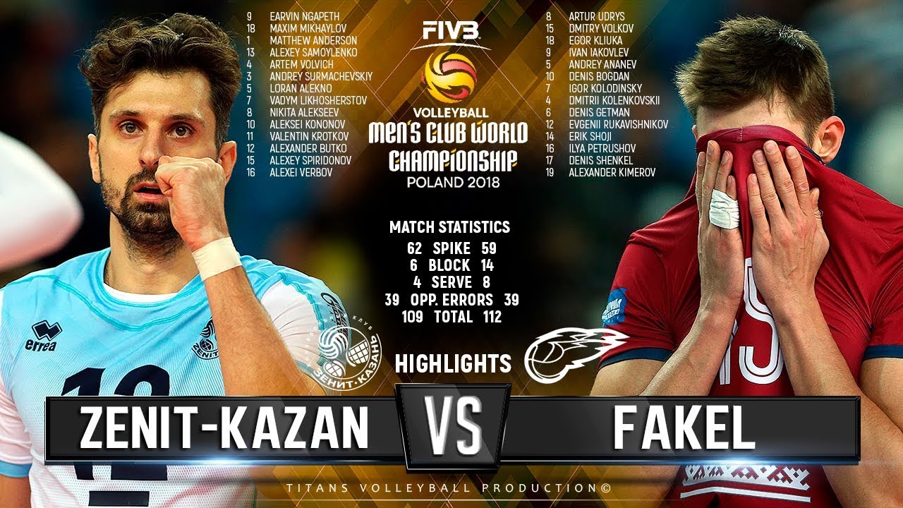 Zenit Kazan vs. Fakel | Highlights | FIVB Club World Championship 2018