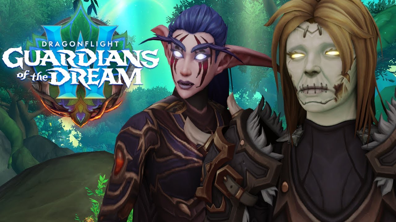 NACHTELFEN und VERLASSENE - Kann das klappen? | World of Warcraft Dragonflight Lore