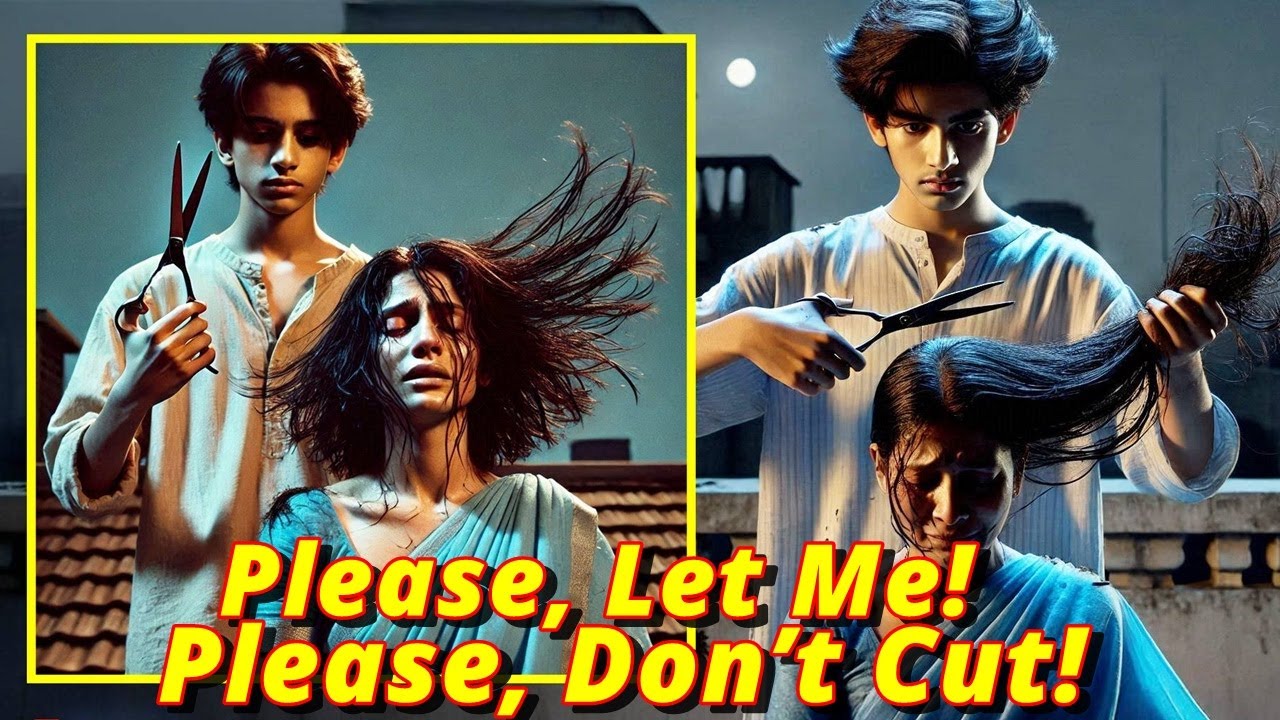 Истории о стрижках — Я подстриг волосы моей индийской тёти! 😱 Она этого не ожидала!  😅