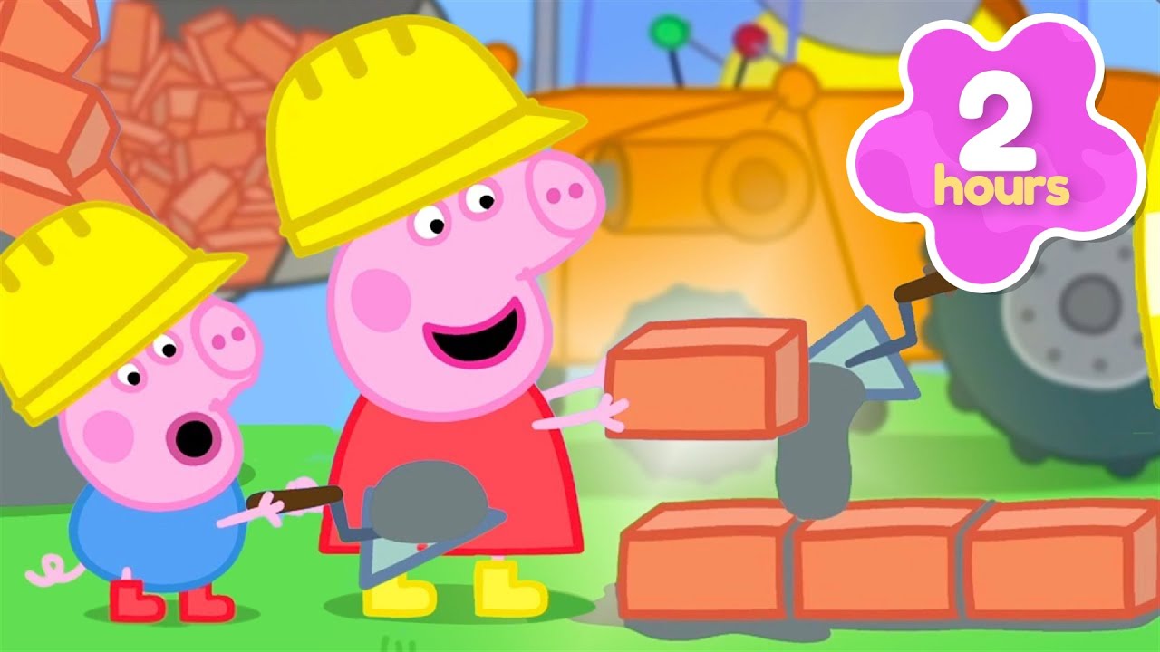 Peppa Hilft beim Hausbau 🧱 Ein Lustiger Bautag | 2 Stunden | Peppa Pig Deutsch