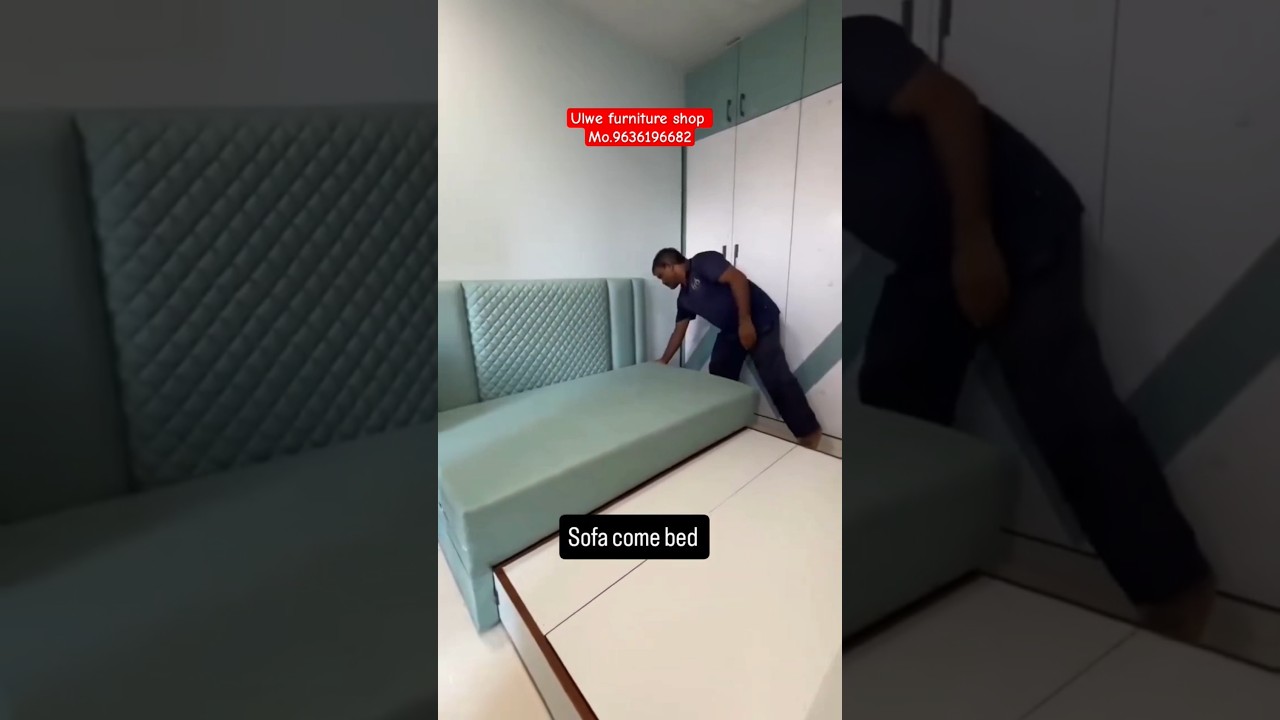 sofa come bed design! ulwe Navi Mumbai best furniture shop! furniture shop Mumbai#ulwe #furniture