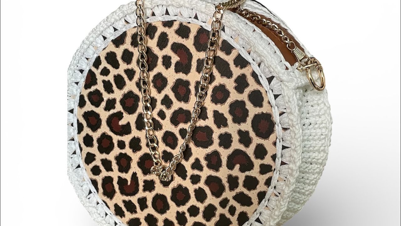 Borsa tamburello crochet