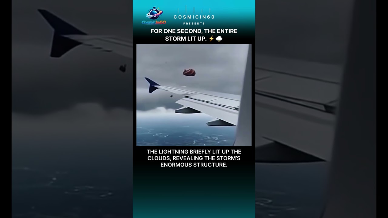 This Lightning Flash Changed the Entire Storm ⚡🌩️