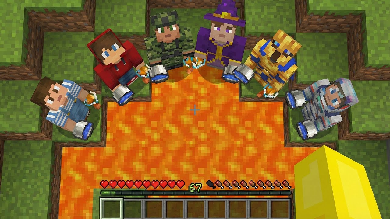 Minecraft, но если я умру, мои друзья проиграют.