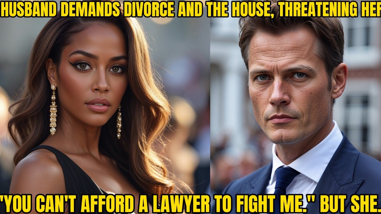MILLIONAIRE HUSBAND DEMANDS DIVORCE AND THE HOUSE, TELLING WIFE: 