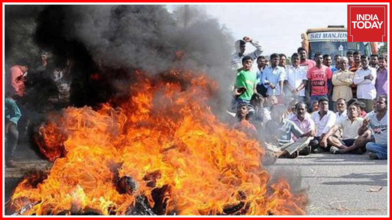 Violent Protest Against Reshuffle In Karnataka Cabinet