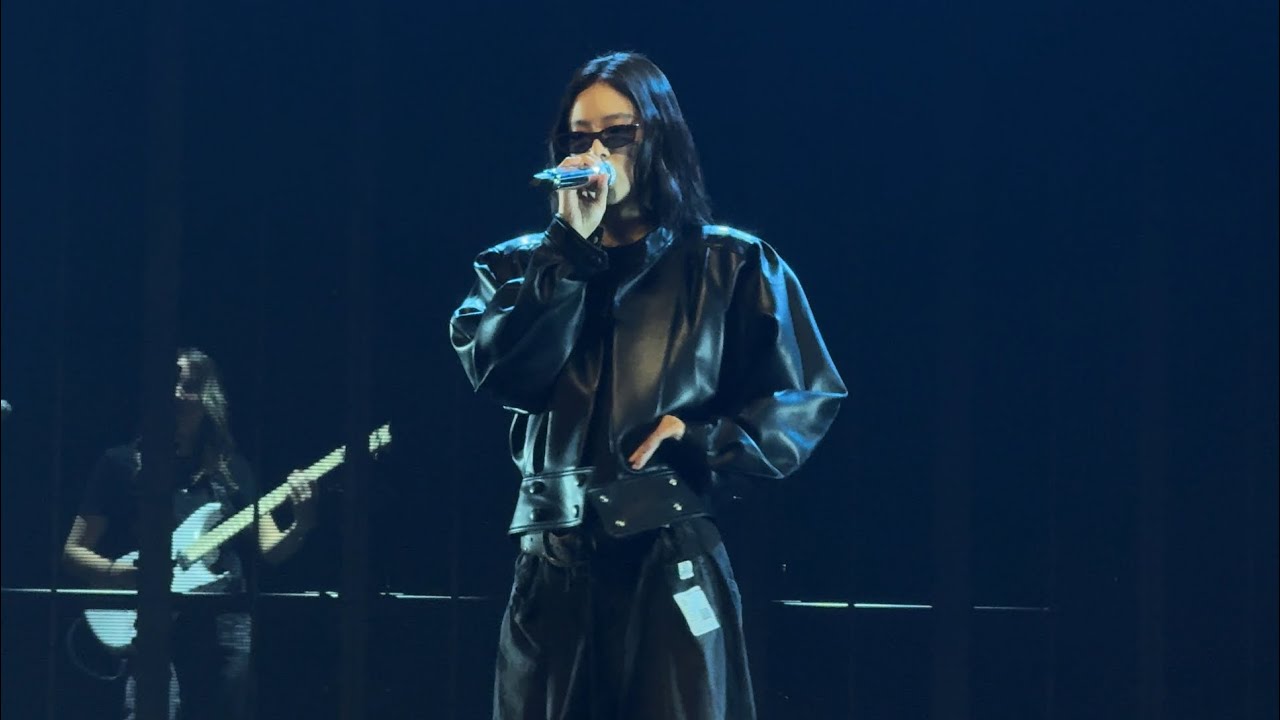 BLACKPINK JENNIE - Love Hangover, Pretty Girl Mantra & Handlebars Soundcheck Ruby Experience LA day1