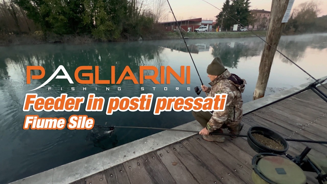 Feeder in Posti Pressati - Fiume Sile d'Inverno