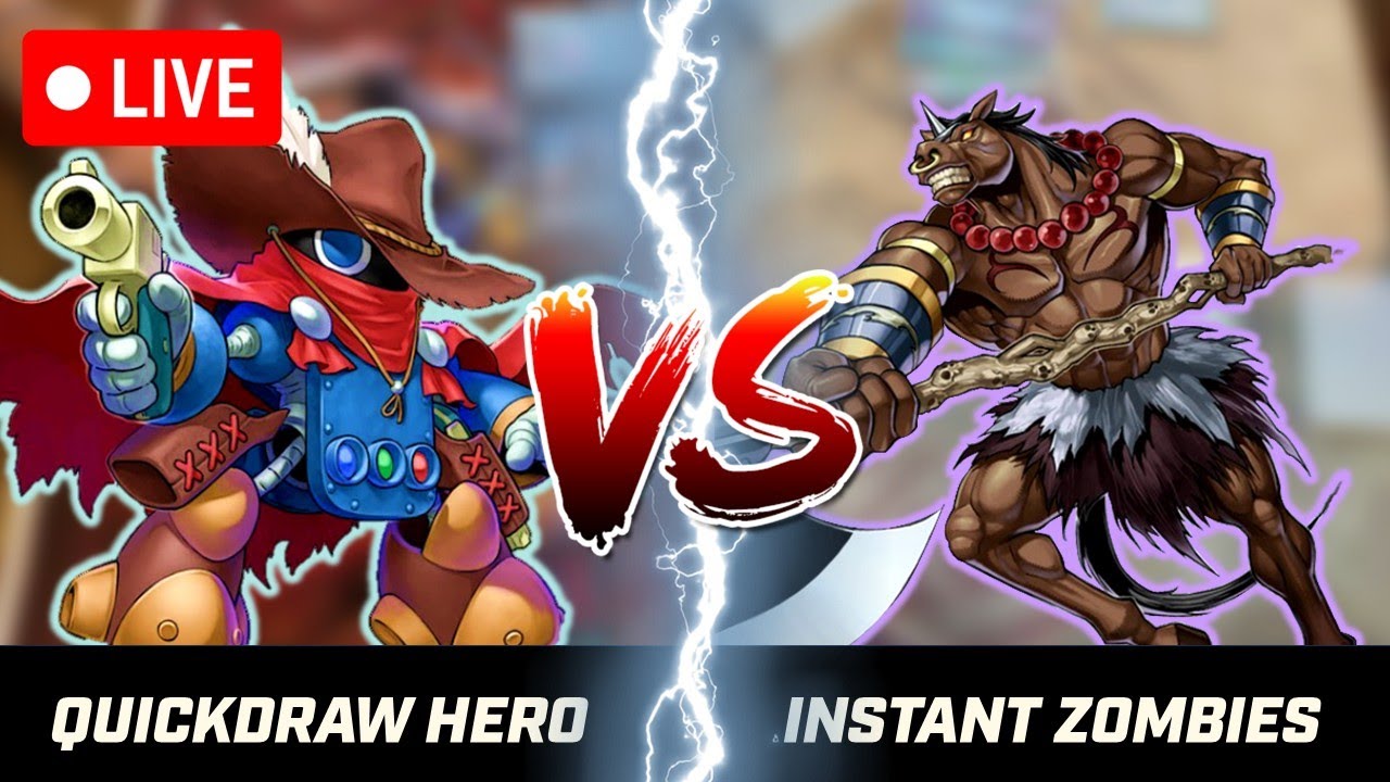 THIS ONE WAS A BANGER 🔥! QUICKDRAW HERO VS. INSTANT ZOMBIES [EDISON FORMAT]