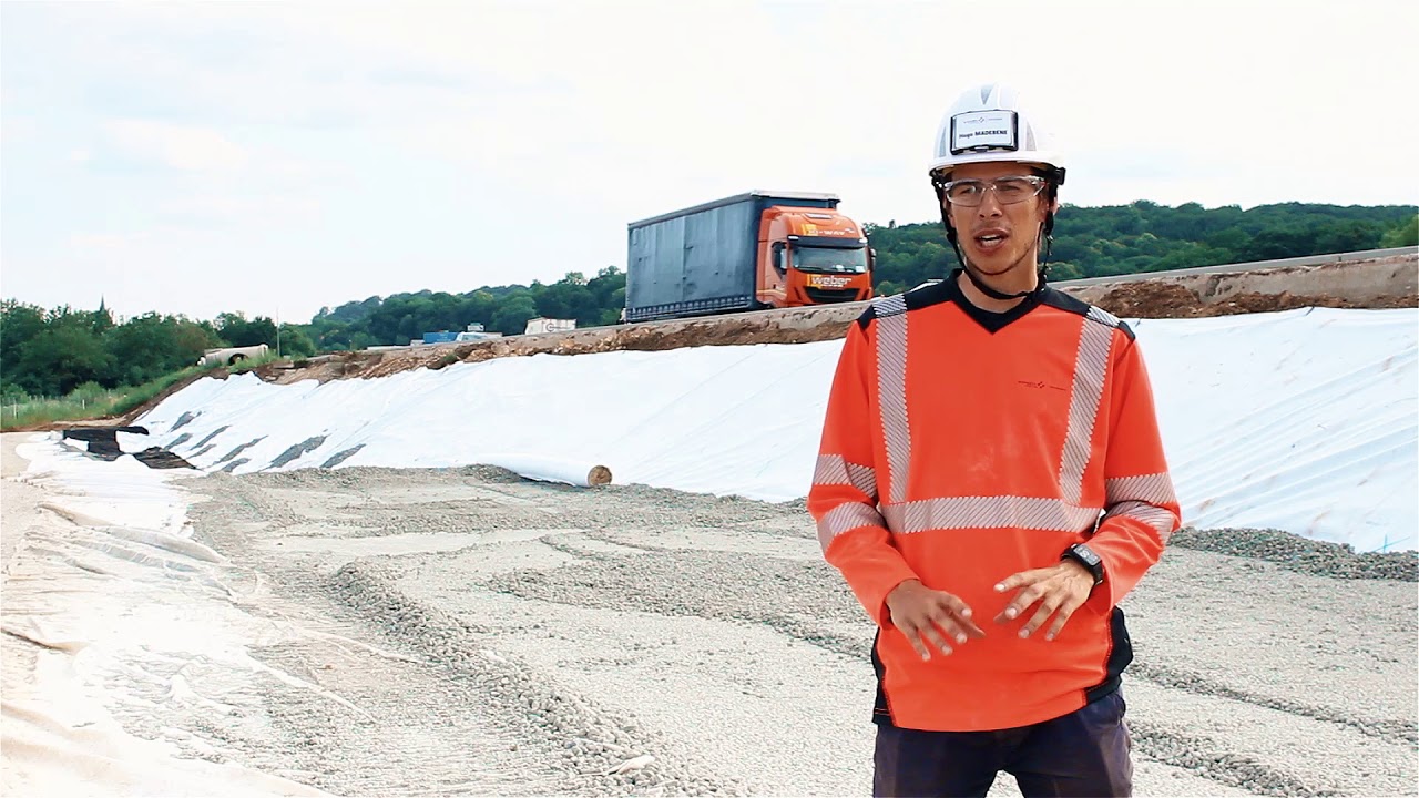 Vidéo Remblai allégé MISAPOR pour le réaménagement de l’échangeur de l’autoroute A36 à Sevenans