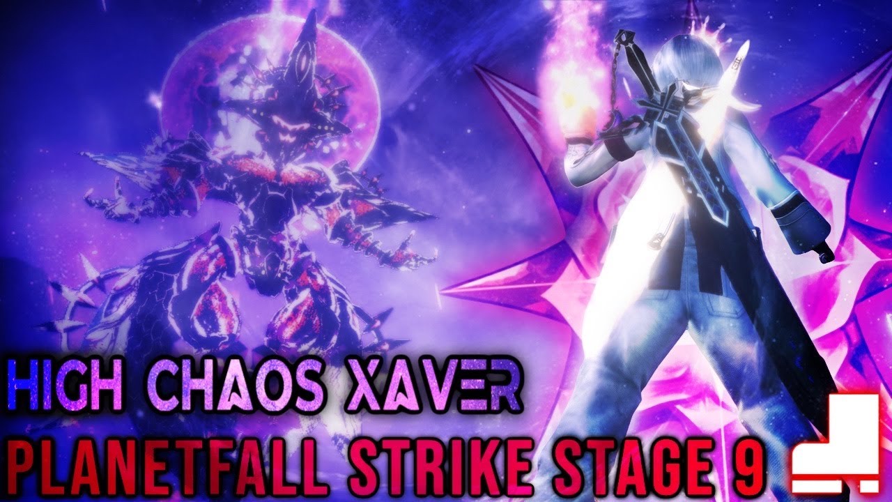 [PSO2:NGS] 星崩の猛攻 | Planet Fall Strike Stage 9 | High Chaos Xaver | Rank 5-5 | Bo/Sl/A | 4:06 |