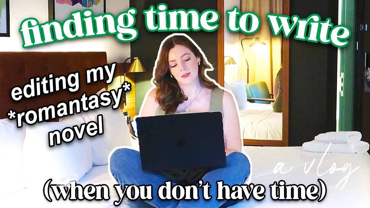 revising my debut ROMANTASY novel & balancing writing with a full time job 🖋️📚 | WRITING VLOG