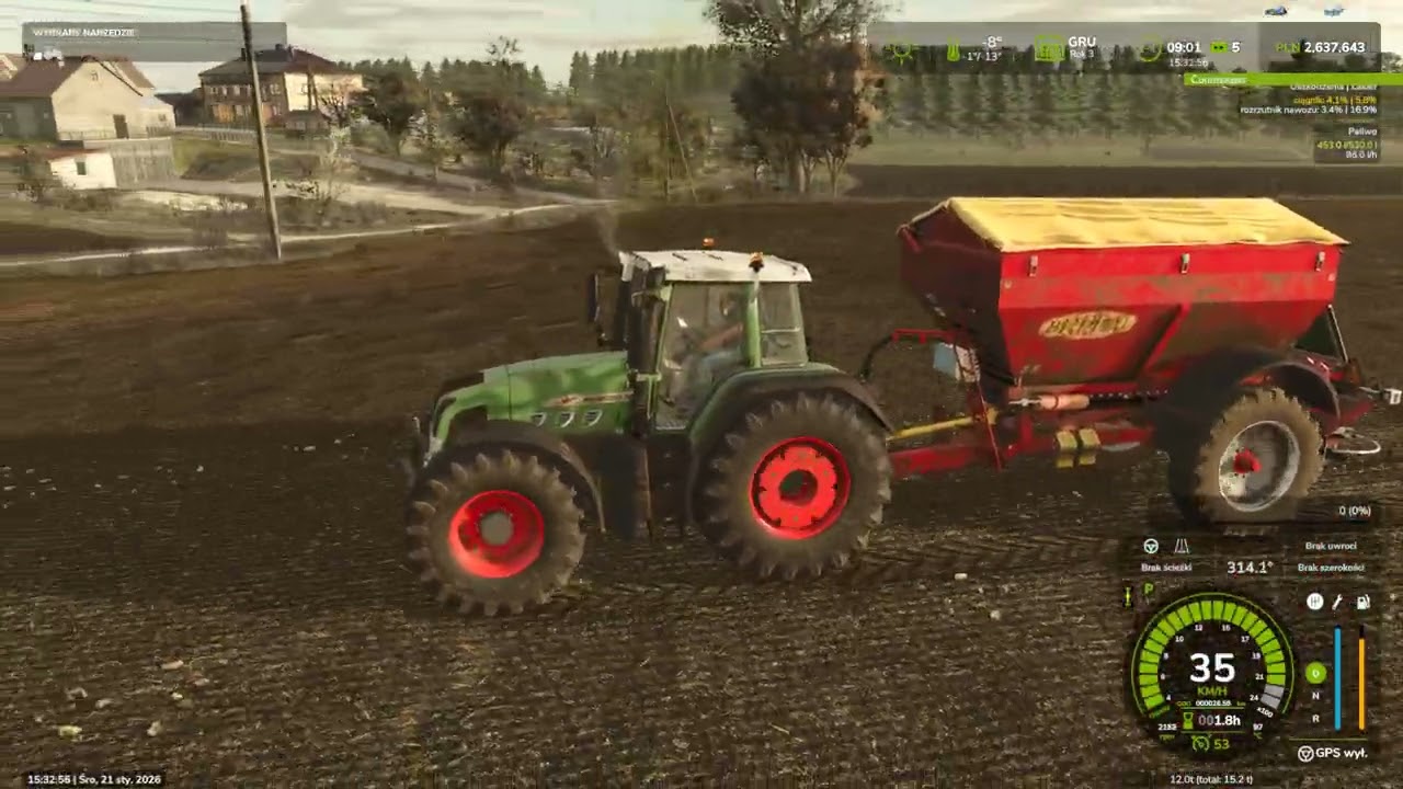 FS 25 prace na PGR Szpakowo  Odcinek 1