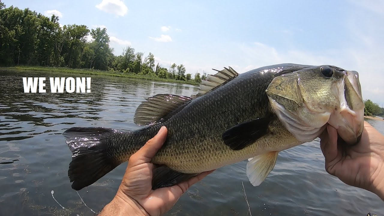 Potomac River Bass Fishing - Fishers of Men Tournament WIN