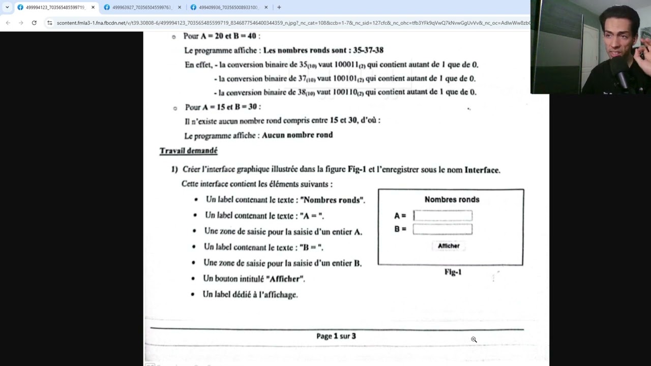 Correction Devoir Pratique 2025 11H00 Bac Math Sc Technique Nombres Ronds